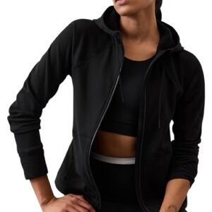 Athleta Unstoppable Fleece lined hoodie size M NWOT RP0069